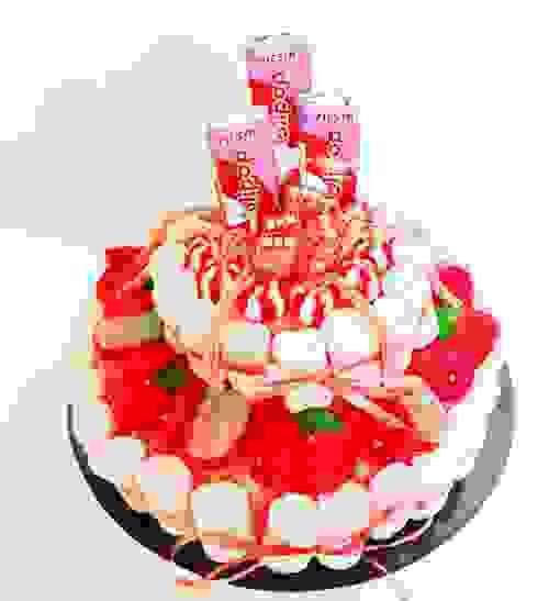 Pastel de dos pisos