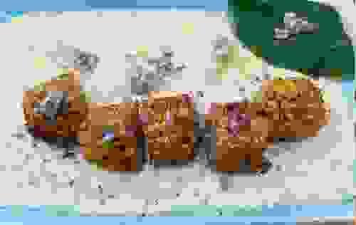 Vegetarische Köstlichkeit - Gegrillter Mais mit Pecorino-Sauce