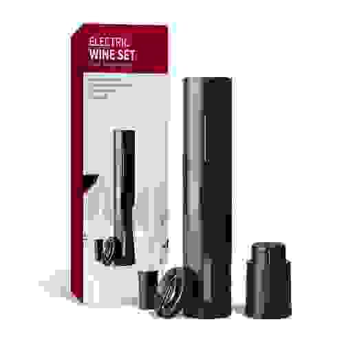 EGS-KB1-601901AElectric Wine Opener Gift Set