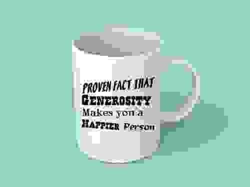Happier person