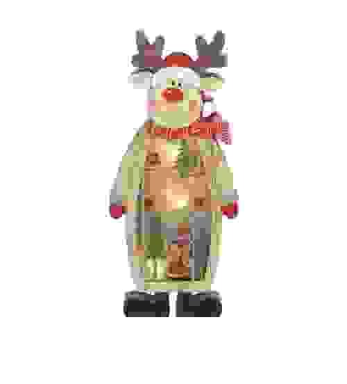 Reindeer with LED Scene