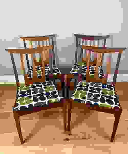 SOLD G Plan Brasilia Teak Dining Chairs - Set of 4