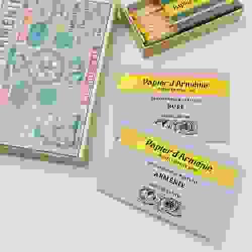 Incense Paper 1900 Box (3 booklets)