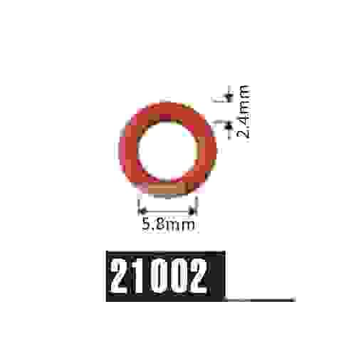 5.8*2.4mm fuel injector seals viton o ring for Mazda Engine replacement parts