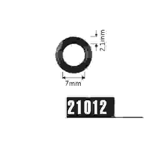 7*2.1mm fuel injector seals viton o ring for Mazda Engine replacement parts