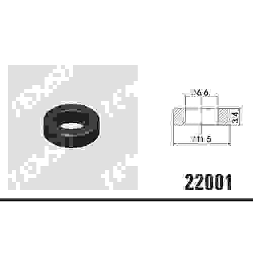 Wholesales Fuel Injector Repair Kit Size: 11.5x6.6x3.4mm rubber seals o ring 