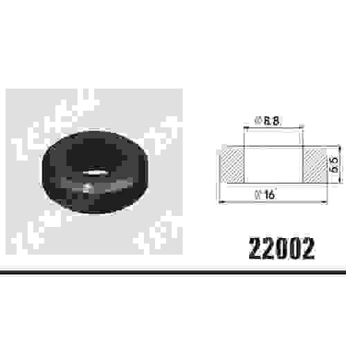 Hot sale rubber seals o ring 16*8.8*5.5mm for fuel injector service kit auto parts replacement