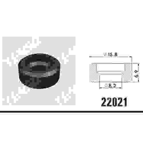Rubber seals o ring 15.8*6.9*8.2mm for fuel injector service kit auto parts replacement