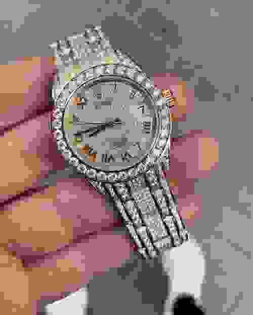 Rolex DateJust Full Diamonds