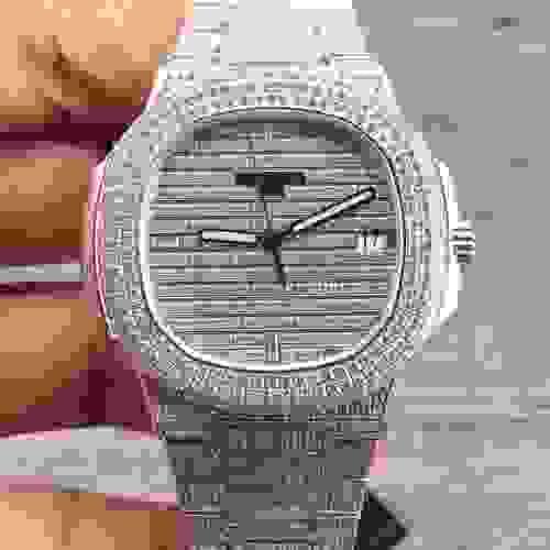 Patek Philippe Diamonds Silver 