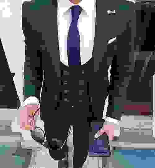 Dark Green Suit