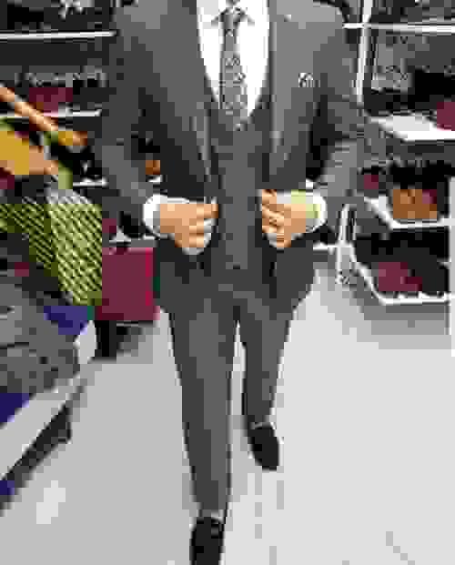 Dark Green Suit