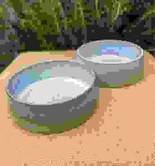 pearl blue sunburnt | straight edge | medium bowl 