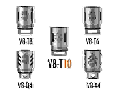 SmokTVF8 Cloud beast coils T6 - Q4 - T8