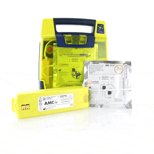 Cardiac Science Powerheart G3 Pro AED with New Replacement Battery and