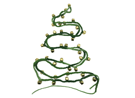 Merry Bell Green Garland