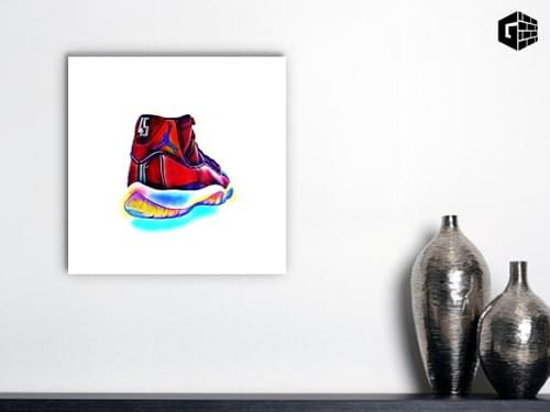 Air Jordan 11 Rainbow PopArt Canvas