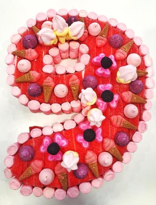 TARTA DE NÚMERO (PERSONALIZABLE)