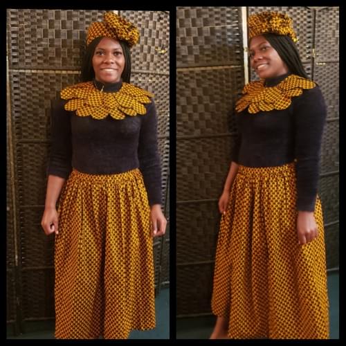 Midi Skirt (Finger Nails)