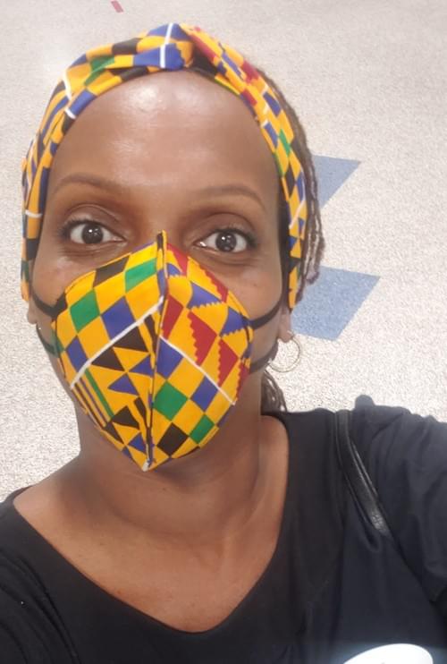 Kente Print Facemask