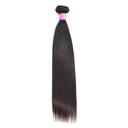ORIGINAL QUEEN Virgin Brazilian One Bundle Straight Hair Single Bundle Deal Natural Color 8-30inches