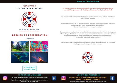 Création Graphique de Dossier de Présentation