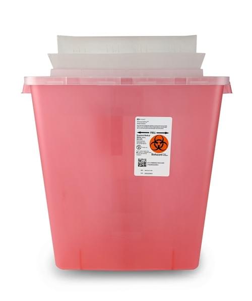 85221R 3 GAL Red Sharps Container