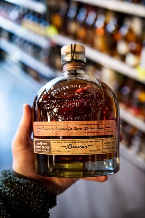 Redemption 9 Year Barrel Proof Bourbon