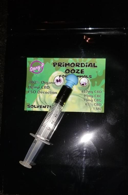 PRIMORDIAL OOZE FSO CONCENTRATE HUMANS 650 mg CBD