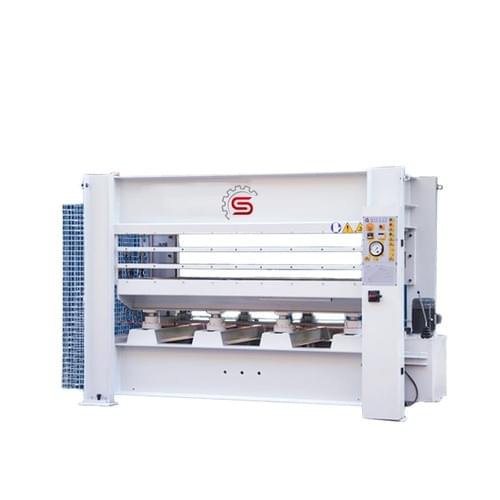 Hot press machine AY214*8/12(3)H1RC short cycle melamine laminating