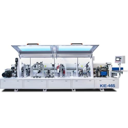 KIE-465 Guangzhou edge banding machine automatic edge bander with corner trimming