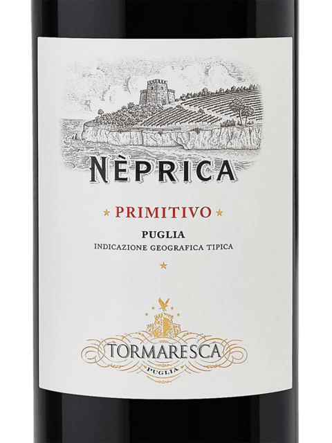 義大利Antinori 安東尼世家Tormaresca名莊 王者之劍 紅葡萄酒 Neprica Primitivo IGT Puglia