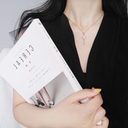 สร้อยเงิน925 พร้อมจี้กุญแจ (สีทอง)