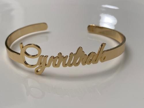 Personalized Cuff Bracelet