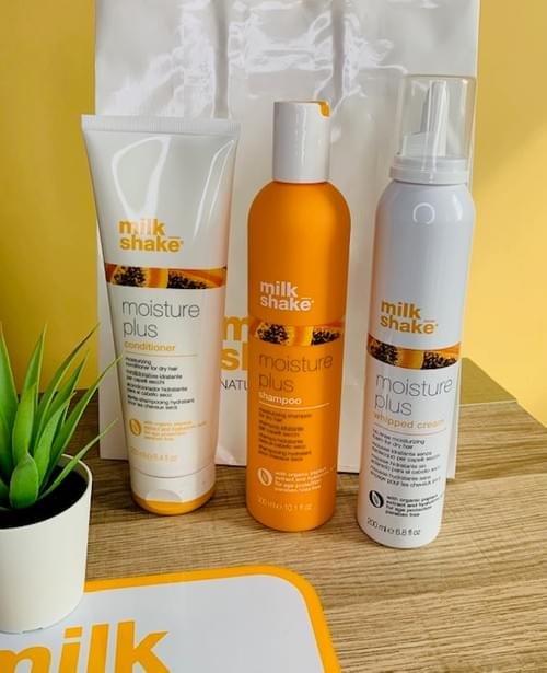 Milk_shake Moisture Plus Shampoo, Conditioner & Whipped Cream