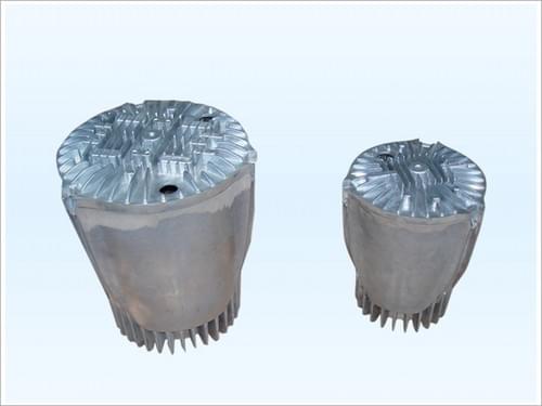 LED Lamp Base Cover Aluminum Alloy Die Casting Mould