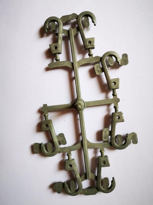 Key buckle piece zinc alloy die casting mould