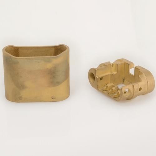 Lock cover copper alloy die casting mould