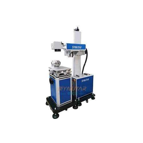 Vertical Type Fiber Laser Marking Machine