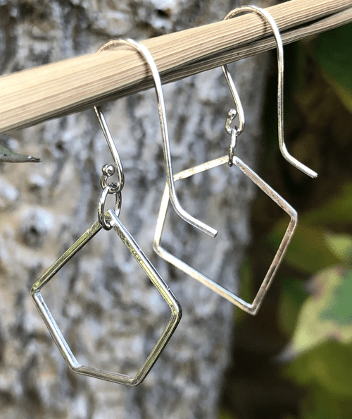 Geometric Dangle Earrings