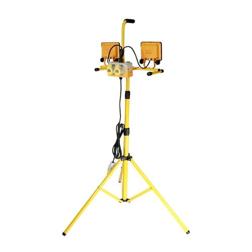 10,000 LUMEN DUALHEAD LED WORK LIGHT WITH TRIPOD