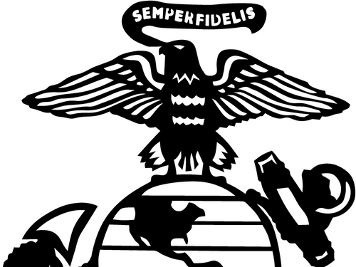 Metal Marine Sign 