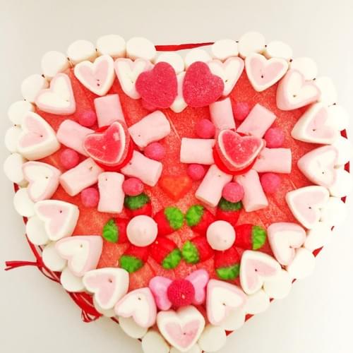 Pastel de San Valentín