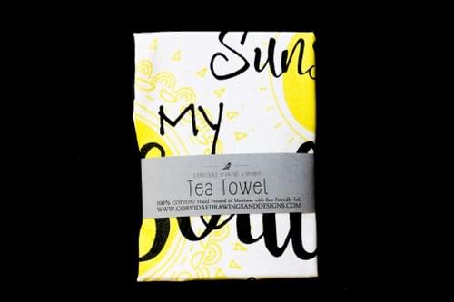 Sunshine in my Soul Tea Towel