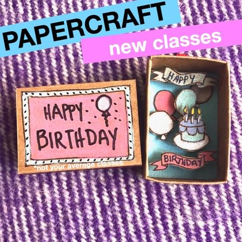 Papercraft - Evening classes - weekly Ongoing