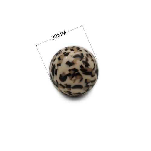Acetate cap handbag accessories irregular shape for gift, key chain bag pendant fringe retractable
