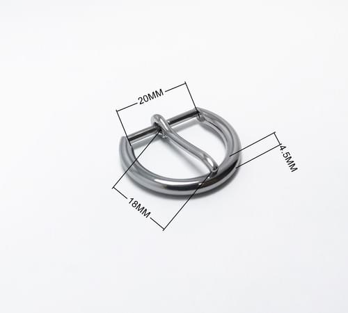 Pin buckle handbag accessories zinc alloy plating heart buckle belt clasp metal customized