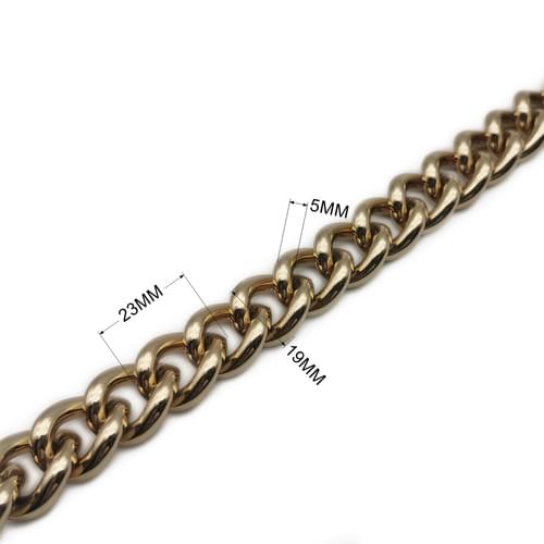 High Quality Metal Brass Handbag Chains for Bags Accessories Purse Shoulder Chain Strap crossbody