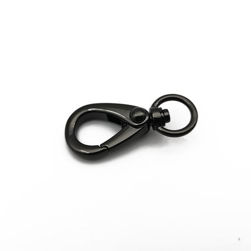 Dog clip handbag accessories zinc alloy plating irregular dogleash dog hook clip metal customized