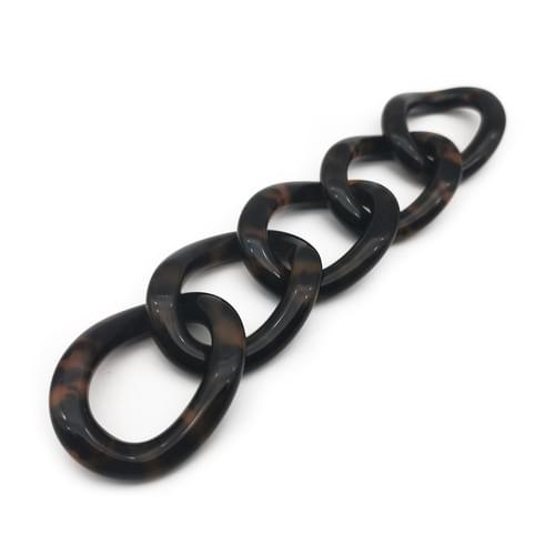 High Quality Acetate plastic Handbag Chains for purse Accessories Shoulder Chain Strap cross body